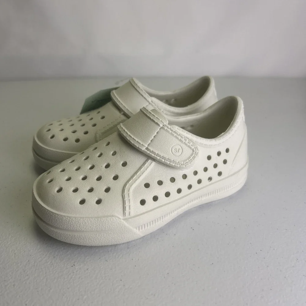 Stride Rite 360 Zain Toddler Water Shoes Sandal Size 8M Stone Off White NWB